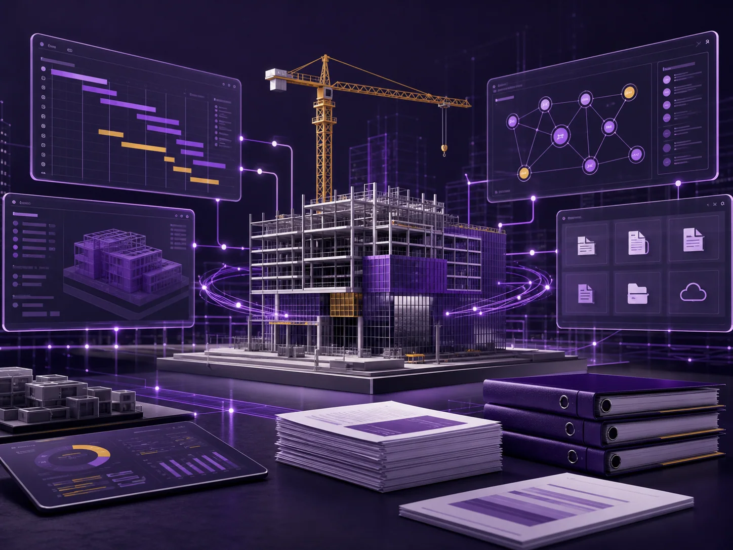 Construction and engineering project control system
