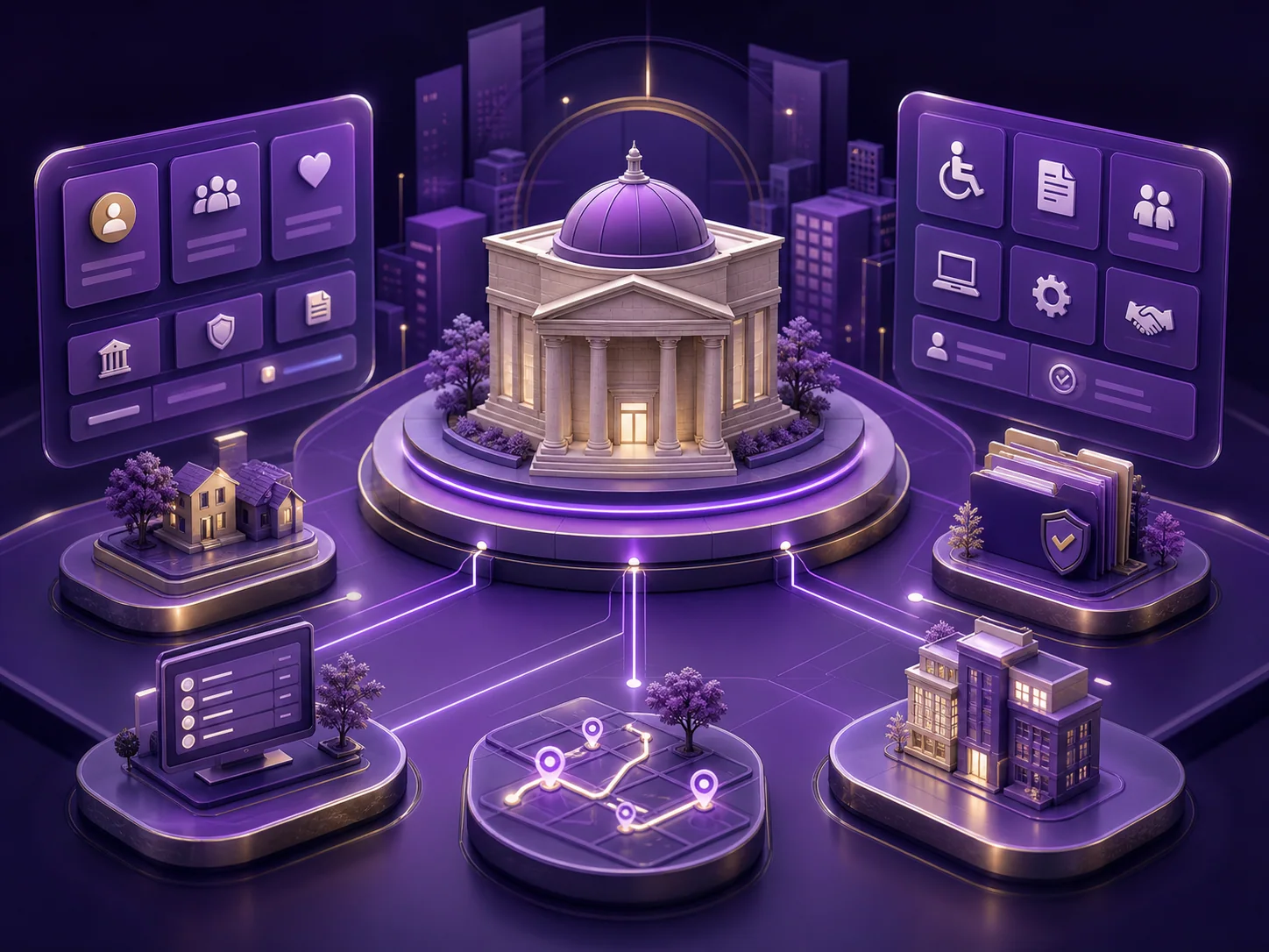 Government and institutions service portal
